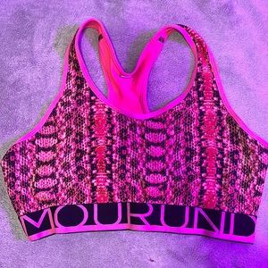 Under Armor Pink Racerback Sports bra